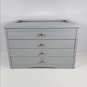 Gray Jewelry Drawer Organizer